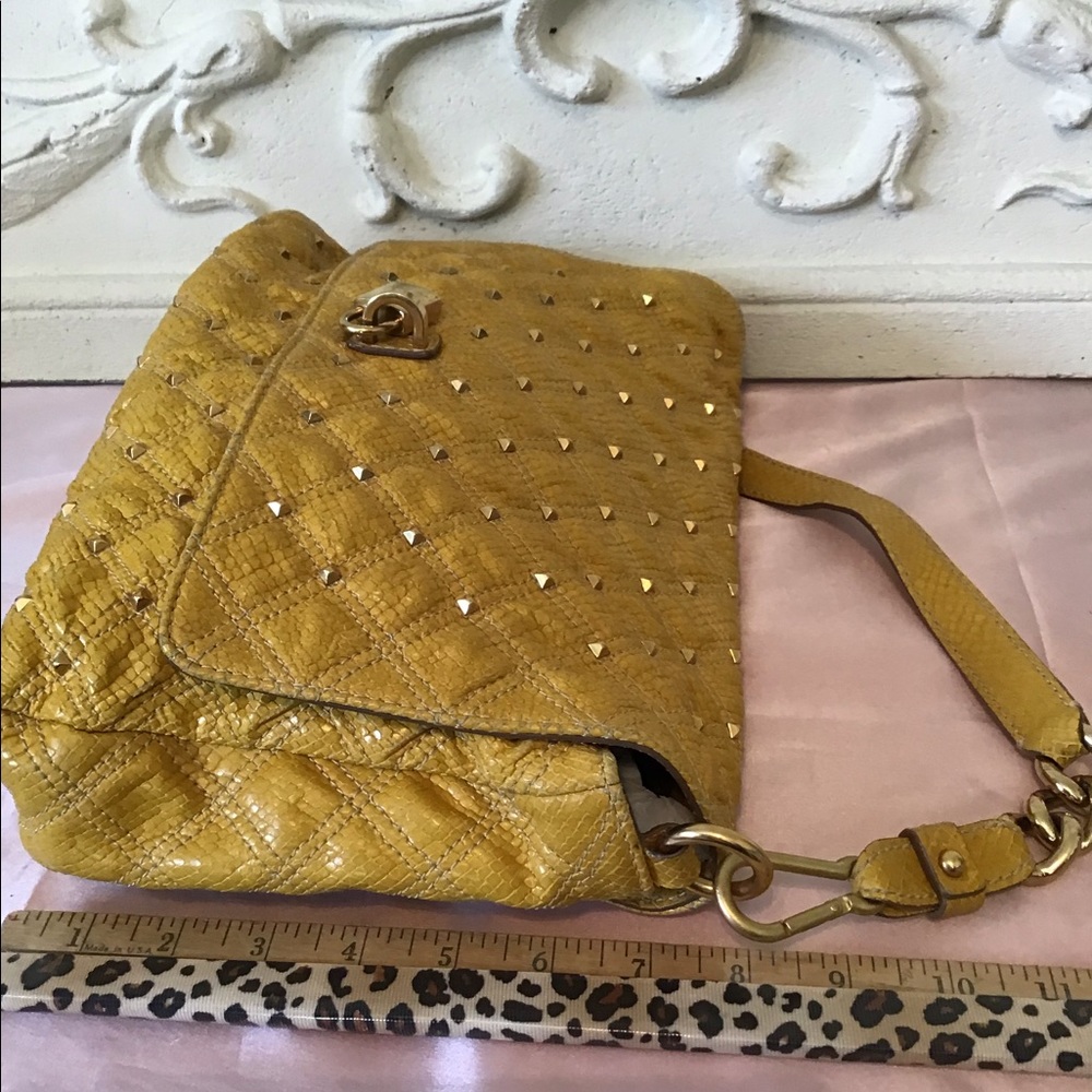 Vintage Marc Jacobs Quilted Printed Python Beat B… - image 6